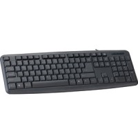  Teclado Standard ABNT 2 Conexão PS2 Preto - Leadership 